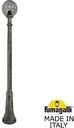 Fumagalli Gigi/G250 G25.156.000.BZE27 Светильник садовый с 1 фонарем 2000 мм (корпус античная бронза, плафон дымчатый)