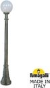 Fumagalli Artu/G250 G25.158.000.BYE27 Светильник садовый с 1 фонарем 1710 мм (корпус античная бронза, плафон матовый)