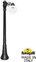 Fumagalli Artu/G250 1L G25.158.S10.AXE27 Светильник садовый с 1 фонарем 1600 мм (корпус черный, плафон прозрачный)