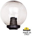 Fumagalli Globe 300 Classic G30.B30.000.AXE27 Классический фонарь на столб 310 мм (без кронштейнов, корпус черный, плафон прозрачный)