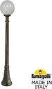 Fumagalli Artu/G300 G30.158.000.BYE27 Светильник садовый с 1 фонарем 1760 мм (корпус античная бронза, плафон опал)
