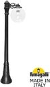 Fumagalli Artu Bisso/G300 1L G30.158.S10.AXE27 Светильник садовый с 1 фонарем 1600 мм (корпус черный, плафон прозрачный)