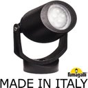 Fumagalli Minitommy 1M1.000.000.AXU1L Наземный светильник с 1 лампой 127 мм (корпус черный, плафон матовый)
