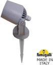 Fumagalli Minitommy Spike 1M1.001.000.LXU1L Прожектор ландшафтный с 1 фонарем 310 мм (корпус серый, плафон матовый)