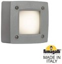 Fumagalli Extraleti 100 Square 3S1.000.000.LYG1L Подсветка ступеней 120 мм (корпус серый, плафон матовый)