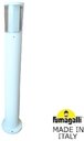 Fumagalli Carlo 800 DR1.575.000.WXU1L Столбик освещения садовый 800 мм (корпус белый, плафон молочный/прозрачный)