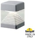Fumagalli Ester Wall DS1.560.000.LXD1L Светильник на стену 165 мм (корпус серый, плафон прозрачный)