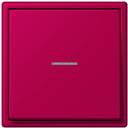 Jung Le Corbusier LC990KO532101 Клавиша одиночная с окошком (rouge rubia)