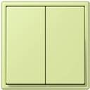 Jung Le Corbusier LC99532053 Клавиша двойная (vert jaune clair)