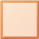 Jung Le Corbusier LC98132081 Рамка 1-постовая (универсальная, orange clair)