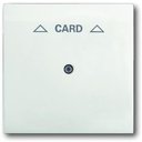 ABB Impus 2CKA001753A0190 Накладка для карточного выключателя (белый бархат)