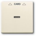 ABB Династия/Future Linear/Carat/Solo 2CKA001710A3640 Накладка карточного выключателя (линза, слоновая кость)