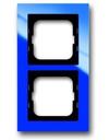 ABB Busch-axcent 2CKA001754A4344 Рамка 2-постовая (синяя)
