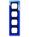 ABB Busch-axcent 2CKA001754A4354 Рамка 4-постовая (синяя)