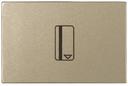 ABB Zenit 2CLA221450N1901 Выключатель для ключ-карты (16А, задержка отключ. 5-90 сек., подсветка, с/у, шампань)