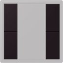 Jung Le Corbusier LC502TSA4320E Набор накладок 2 группы (noir d’ivoire)