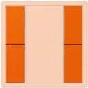 Jung Le Corbusier LC502TSA32080 Набор накладок 2 группы (orange)