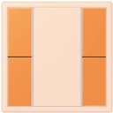 Jung Le Corbusier LC502TSA32081 Набор накладок 2 группы (orange clair)