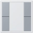 Jung Le Corbusier LC502TSA4320O Набор накладок 2 группы (gris clair 59)