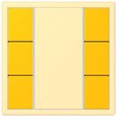 Jung Le Corbusier LC503TSA4320W Набор накладок 3 группы (le jaune vif)