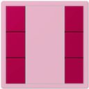 Jung Le Corbusier LC503TSA32101 Набор накладок 3 группы (rouge rubia)