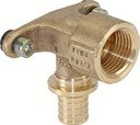 Rehau RX 13661021001 Водорозетка настенная короткий с внутренней резьбой 3/4" (25 мм, бронза)