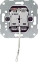 Gira 016500 Кнопка Н.О. со шнуром (10 А, с возм. подсветки, механизм, скрытая установка)
