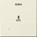 Gira System55 228701 Накладка Apple Lightning для вставки док-станции (кремовая глянцевая)