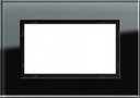 Gira Esprit 100105 Рамка 1.5-постовая (черное стекло)