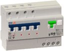 КЭАЗ OptiDin 103475 Автоматический выключатель дифференциального тока четырехполюсный 10А (тип AC, 6 кА, 30 мА)