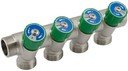 Elsen EMW01.04 Коллекторный модуль (3/4" НР/ВР, 4 x 3/4" ЕК, латунь)