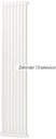 Zehnder Charleston 2180/08/№1270/RAL 9016 3/4" Радиатор трубчатый (8 секций, 1792x368 мм)
