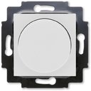 ABB Levit 2CHH942247A6016 Светорегулятор поворотно-нажимной (60-600 Вт, под рамку, скрытая установка, серый/белый)