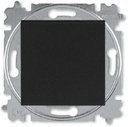 ABB Levit 2CHH590145A6063 Выключатель одноклавишный (10 А, под рамку, скрытая установка, антрацит/дымчатый черный)