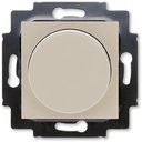 ABB Levit 2CHH942247A6018 Светорегулятор поворотно-нажимной (60-600 Вт, под рамку, скрытая установка, кофе макиато/белый)