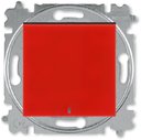 ABB Levit 2CHH590146A6065 Выключатель одноклавишный (подсветка, 10 А, под рамку, скрытая установка, красный/дымчатый черный)