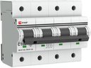 Автоматический выключатель 4P 100А (C) 15кА ВА 47-125 EKF PROxima