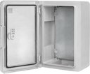 Щит пластиковый с монтажной платой прозр. дверь 300х200х130 мм IP65 EKF PROxima